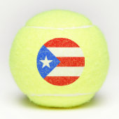 Puerto Rico Flag Tennisballen (Voorkant)