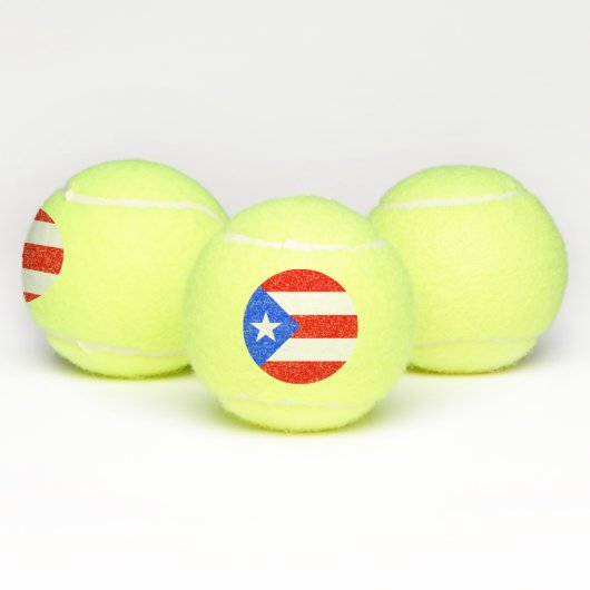 Puerto Rico Flag Tennisballen (Multi)