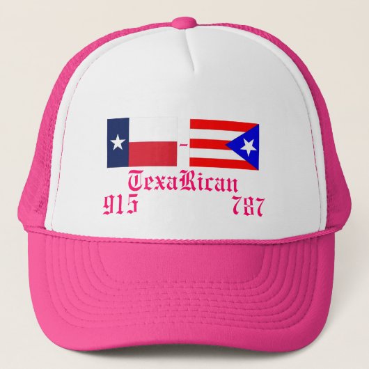 puerto_rico_flag, TexasFlag, TexaRican, 915    .. Trucker Pet (Voorkant)
