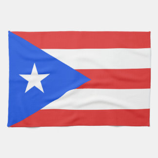 Puerto Rico Flag Theedoek