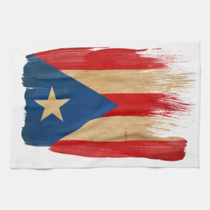 Puerto Rico Flag Theedoek