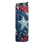 Puerto Rico Flag Thermosbeker (Gedraaid links)