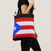 Puerto Rico Flag Tote Bag (Dichtbij)