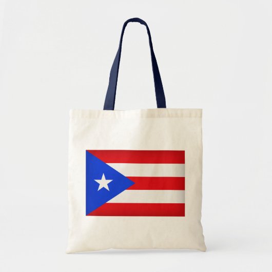 Puerto Rico Flag Tote Bag (Voorkant)