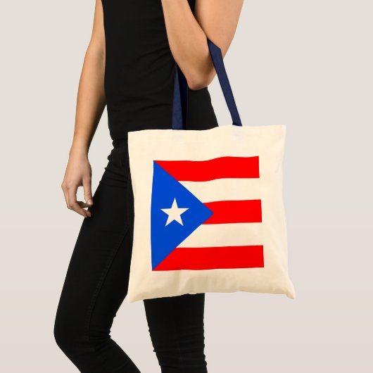 Puerto Rico Flag Tote Bag (Voorkant (product))