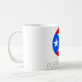 Puerto Rico Flag Travel Mug Koffiemok