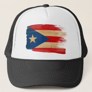 Puerto Rico Flag Trucker Hat Trucker Pet