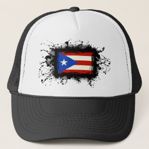 Puerto Rico Flag Trucker Pet