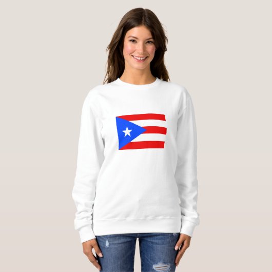 Puerto Rico Flag Trui (Voorkant volledig)