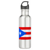 Puerto Rico Flag Waterfles (Voorkant)