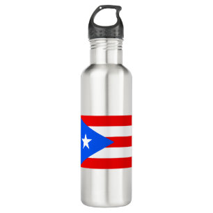 Puerto Rico Flag Waterfles
