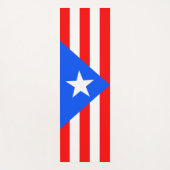 Puerto Rico Flag Yogamat (Voorkant)
