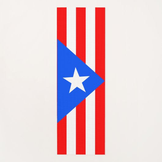 Puerto Rico Flag Yogamat (Voorkant)