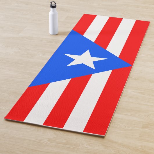 Puerto Rico Flag Yogamat (In situ)