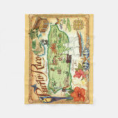 Puerto Rico Fleece Deken (Voorkant)