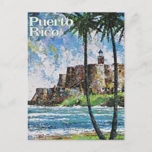 Puerto Rico Fort Reisposter Briefkaart
