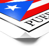 Puerto Rico Foto Afdruk (Hoek)