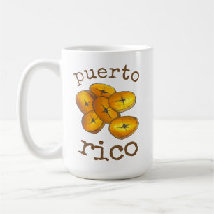 Puerto Rico Fried Plantains Tostenen Food Cuisine Koffiemok