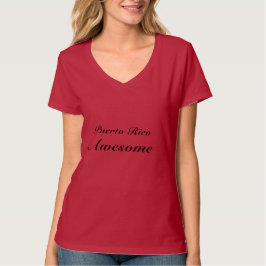 Puerto Rico Geweldige Quote T-shirt