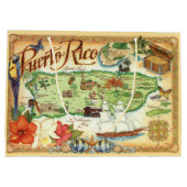 Puerto Rico Gift Bag Groot Cadeauzakje (Achterkant)