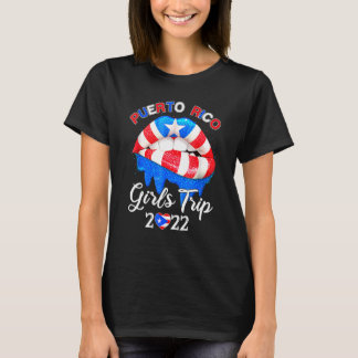 Puerto Rico Girls Trip 2022 Bachelorette Party Wed T-shirt
