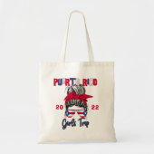 Puerto Rico Girls Trip Getaway Group Matching Tote Bag (Voorkant)