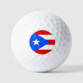 Puerto Rico Golf Balls, vlaggen Golfers / Patriots Golfballen (Voorkant)