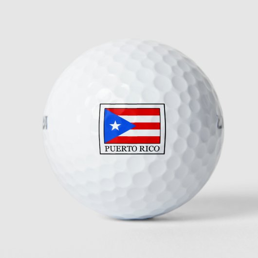 Puerto Rico Golfballen (Voorkant)