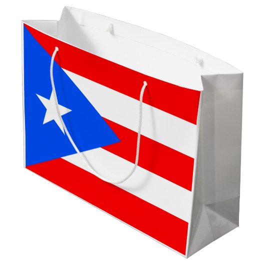 Puerto Rico Groot Cadeauzakje (Achterkant Gekanteld)
