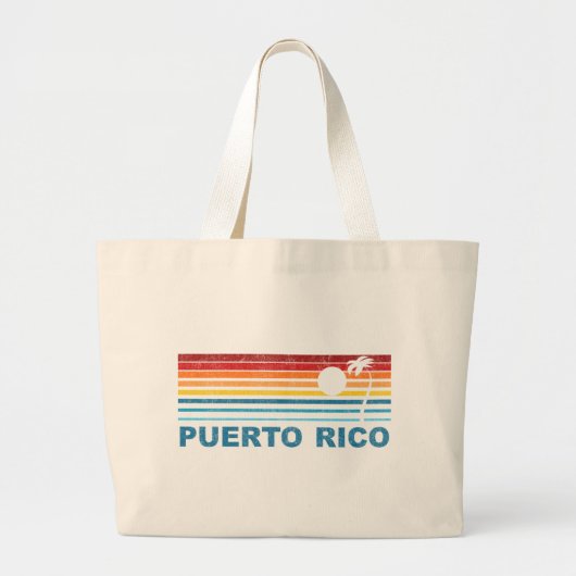 Puerto Rico Grote Tote Bag (Voorkant)
