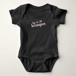 Puerto Rico Hijo de Borinquen Boy Romper