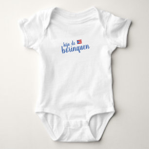 Puerto Rico Hijo de Borinquen Boy Romper