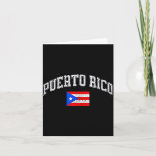 Puerto Rico Hispanic Erfgoed Puerto Ricaanse Vlag Kaart