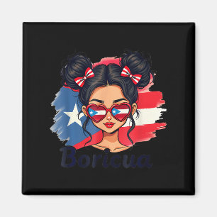 Puerto Rico Hispanic Erfgoed Rommelige Knot Puerto Magneet
