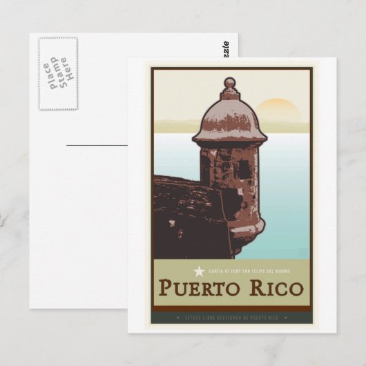 Puerto Rico I Briefkaart (Voorkant / Achterkant)