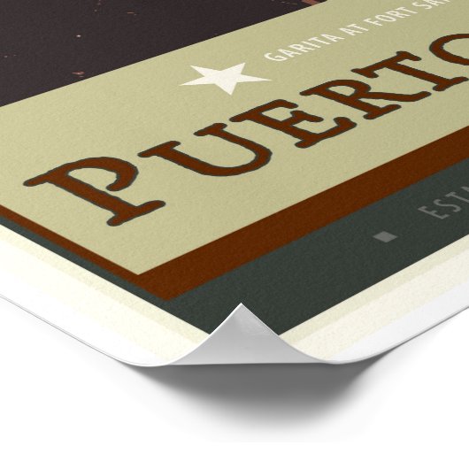 Puerto Rico I Poster (Hoek)