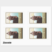 Puerto Rico I Rechthoekige Sticker (Vel)