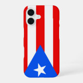 Puerto Rico iPhone 16 Hoesje (Achterkant)
