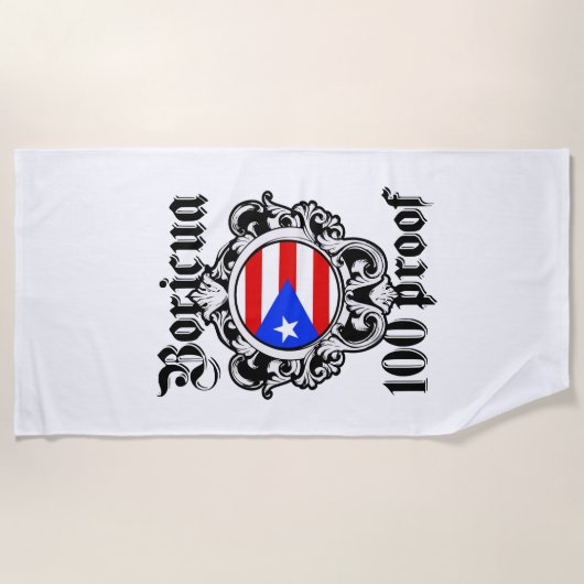 Puerto Rico iPhone Case Strandlaken (Voorkant)