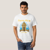 Puerto Rico is de plaats van de T-shirt (Voorkant volledig)