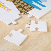 Puerto Rico is de plaats waar het puzzel wordt geb (Zijkant)