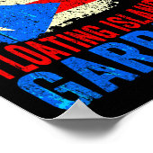 Puerto Rico is geen drijvend eiland van afval Poster (Hoek)