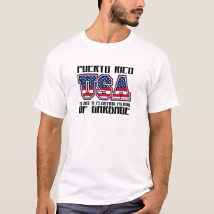 Puerto Rico is geen drijvend eiland van afval T-shirt