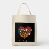 Puerto Rico is geen vuilniseiland Tote Bag (Achterkant)