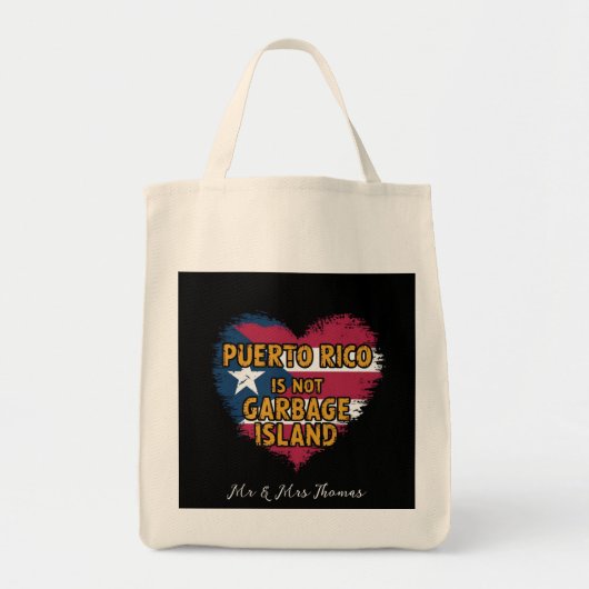 Puerto Rico is geen vuilniseiland Tote Bag (Voorkant)