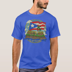 Puerto Rico Isla del Encanto 1898 T-shirt