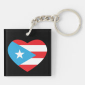 Puerto Rico Isla del Encanto Sleutelhanger (Achterkant)