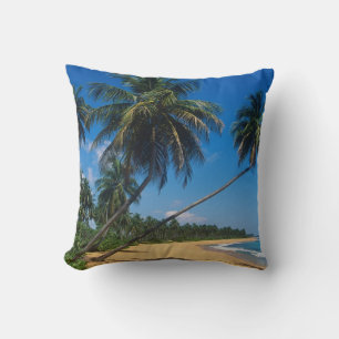 Puerto Rico, Isla Verde, palmbomen Kussen