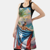 Puerto Rico Island Woman Schort (Insitu)