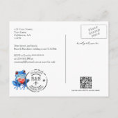 Puerto Rico Kaart Destination Wedding Sla de datum (Achterkant)